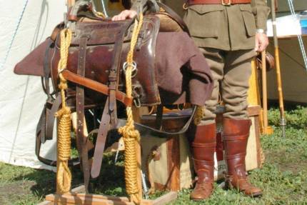 World War 1 saddle