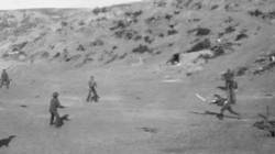 Gallipoli soldiers playing cricket, 1915